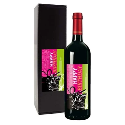 Abbildung von Wein Geschenk Geburtstag
