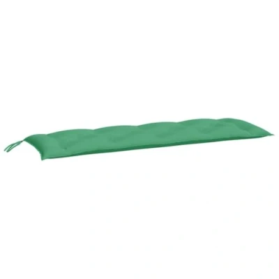 Abbildung von vidaXL Gartenbankauflage, Bankauflage Sitzkissen Outdoor, Polsterauflage Auflage für Gartenbank, Bankpolster Bankkissen, Grün 150x50x7cm Oxford Gewebe