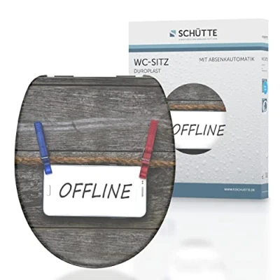 Abbildung von Schütte WC Sitz Offline, Duroplast, mit Absenkautomatik