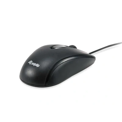 Abbildung von Equip 245116 USB C Kompakte Maus 1,5 Meter schwarz