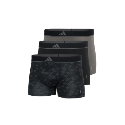 Abbildung von adidas Herren Trunk (3PK) Active Micro Flex Eco Boxershorts, 902 Assorted, S (3er Pack)