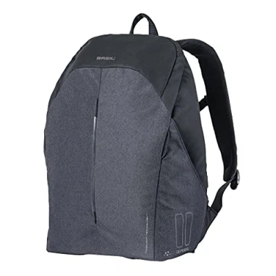 Abbildung von Rucksack Basil B Safe Backpack Nordlicht 18 Liter 29 X 14 45 Cm Schwarz
