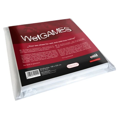 Abbildung von SexMAX WetGAMES Vinylfolie 180 X 220 cm Weiß