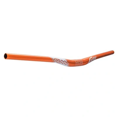 Abbildung von Funn Full On Mountainbike Lenker mit Lenkerklemme 31,8 mm und Breite 785 mm, robuster leichter Legierungs Riser für MTB, BMX Rennrad, Anstieg 15 (Orange)