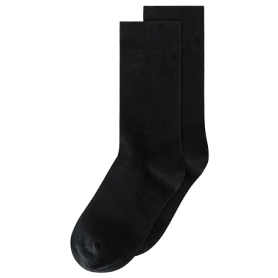 Abbildung von MELA 2ER PACK Basic Unisex Socken, Größe: Medium, Schwarz