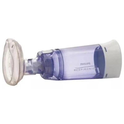 Abbildung von Inhalationskammer, Respironics Optichamber Diamond, 0 18 Monate, Philips