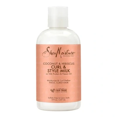 Abbildung von Sheamoisture SHEA Moisture Coconut Hibiscus CURL Shine Style MILK 254ML Styling, Größe: 254 ml,