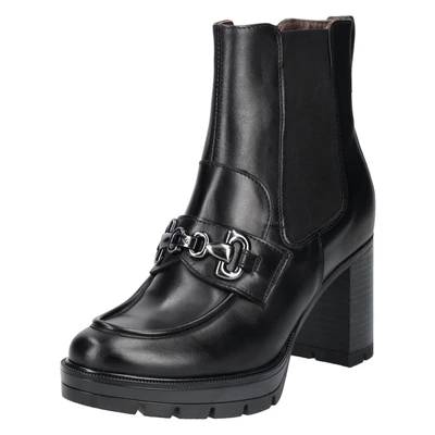 Abbildung von Nero Giardini High Heel Stiefelette &quot;Nero Leder/Textil&quot;
