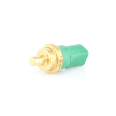 Abbildung von HELLA 6PT 009 107 141 Kühlmitteltemperatursensor grün, schwarz grün mit Dichtung Sicherungsring AUDI: A6 C5 Limousine, A4 B5 Avant, Allroad