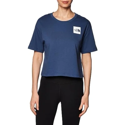 Abbildung von THE NORTH FACE Cropped T Shirt Shady Blue XL