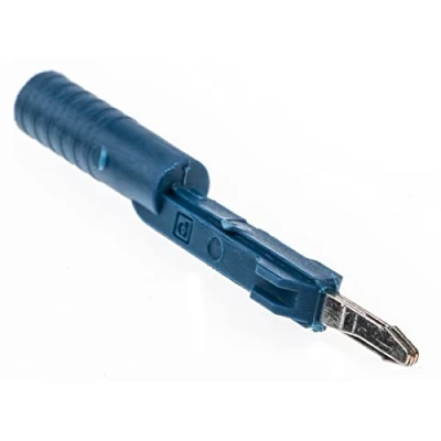 Abbildung von Phoenix Contact Prüfadapter Blau, Ø 4mm, Packung a 10 Stück