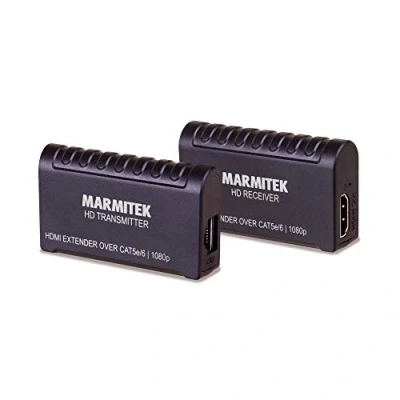 Abbildung von HDMI Verlängerung UTP Marmitek MegaView 63 über 1 CAT 5 (UTP) Kabel Full HD 1080P PoC (Power Over Cable) 40m Schauen Sie Ihren Content anderswo auf Ihrem Fernseher