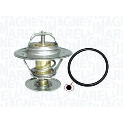Abbildung von MAGNETI MARELLI 352317100900 Kühlwasserthermostat 92 54 mit Dichtung OPEL: Astra G CC, Caravan, F FORD: Sierra Mk2 Schrägheck, Capri