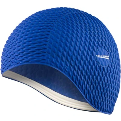 Abbildung von Aqua Speed Badekappe Bombasic / Bombastic TIC TAC (Schwimmkappe für Fitness), Elastische Fitness Schwimmhaube
