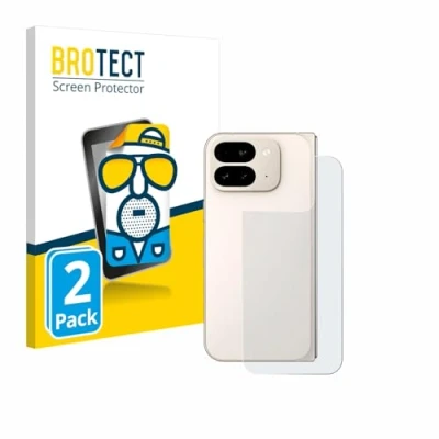 Abbildung von BROTECT Entspiegelungs Schutzfolie für Google Pixel 9 Pro Fold (Rückseite) (2 Stück) Matte Displayschutz Folie, Anti Reflex, Fingerprint