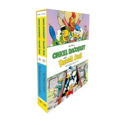 Abbildung von Onkel Dagobert und Donald Duck Don Rosa Library Schuber 5: Band 09 &amp; 10