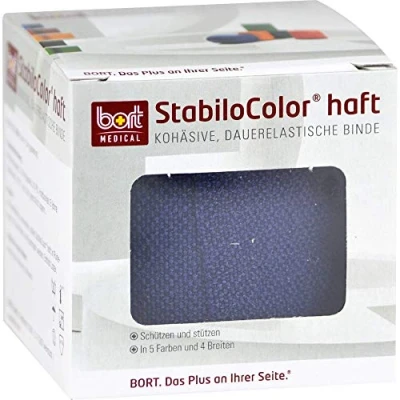 Abbildung von Bort Stabilocolor Binde 8cm blau