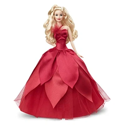 Abbildung von Barbie Anziehpuppe Holiday 2022 HBY03 Mattel Signature Puppe Sammelpuppe