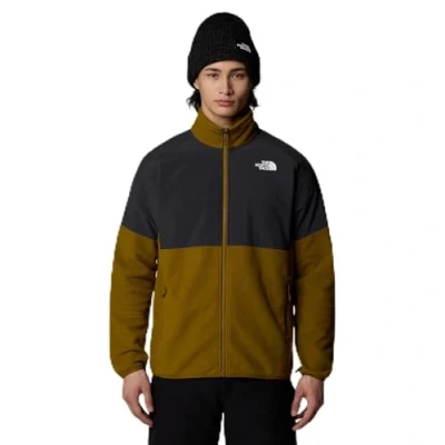 Abbildung von The North Face Glacier Heavyweight FULL ZIP Fleecejacke, Herren, Größe: XXL, Moss green/asphalt grey