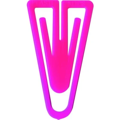 Abbildung von Laurel Büroklammern Plastiklips 35mm VE=200 Stück pink