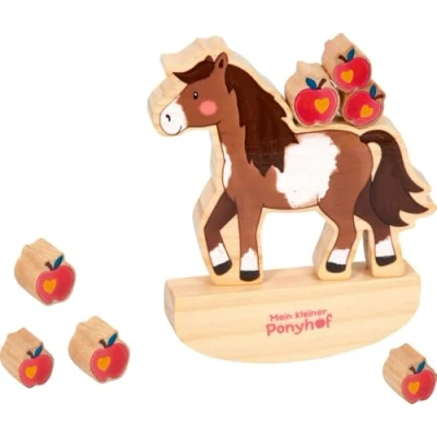 Abbildung von Die Spiegelburg Stapelspiel Pony Mein kl. Ponyhof
