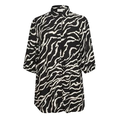 Abbildung von Kaffe Curve Bluse, Damen, Größe: 52, Black