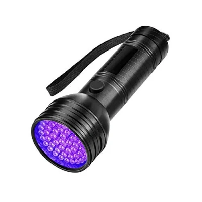 Abbildung von UV Schwarzlicht 51 LEDs Taschenlampe Mini Ultraviolett Haustiere Urin Detektor,395nm Licht Scorpion Light Torch Lampe für unechte Banknoten, von Hunde, Katzen und andere