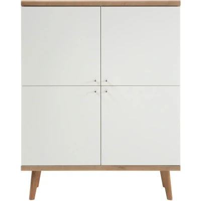 Abbildung von andas Highboard &quot;Merle&quot;, Scandi Design, Breite 107 cm