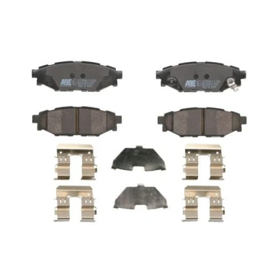 Abbildung von ABE C27005ABE P Bremsbelagsatz Hinterachse mit akustischer Verschleißwarnung SUBARU: Forester IV, III, XV I, TOYOTA: GT86 Coupe