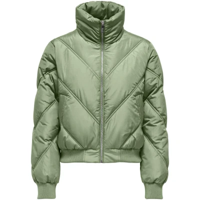 Abbildung von ONLY Onltamara Quilted Jacket Winterjacke, Damen, Größe: XL, Hedge green