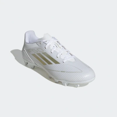 Abbildung von adidas Performance F50 CLUB Flexible Ground Fußballschuh Nocken, Herren, Größe: 41 1/3, Footwear white/gold metallic Schuhe