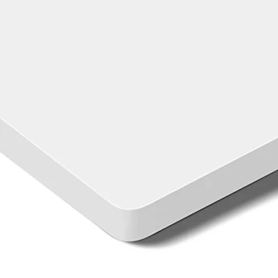 Abbildung von SANODESK Tischplatte 120x60 cm Schreibtischplatte Perfekt für höhenverstellbare Schreibtische, Esstische und mehr stabile langlebig (Weiß)