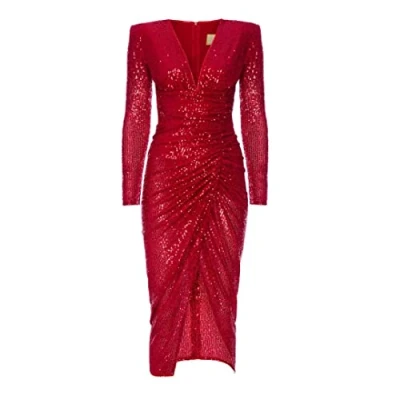 Abbildung von Swing Fashion Damen Nicole Formal Night Out Dress, Rot, 36 EU