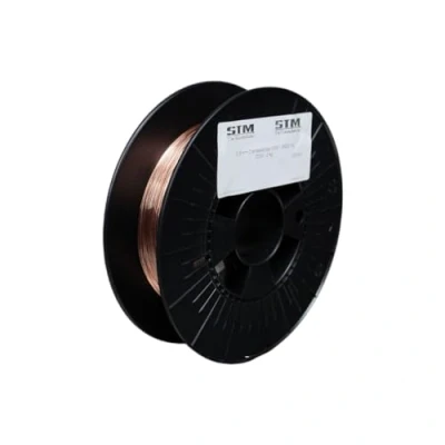 Abbildung von Schutzgas Schweißdraht Stahldraht SG2 0,8mm CO2 G3Si1 MIG/MAG 0,5 5kg D100 D200 (D200 2,0kg)