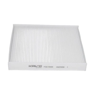 Abbildung von KAVO PARTS FCA 10259 Innenraumfilter Pollenfilter 254mm 224mm 36mm VOLKSWAGEN: Polo V Schrägheck, IV Limousine, AUDI: A1 Sportback, Schrägheck