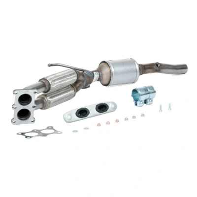 Abbildung von Bosal 090 706 Katalysator Euro 4 mit Anbauteilen AHV set (Inklusiv E Satz) VOLKSWAGEN: GOLF 5 Schrägheck, Touran I, 6, AUDI: A3 Schrägheck