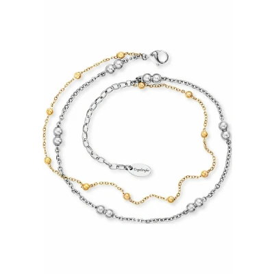 Abbildung von Engelsrufer Fußkettchen silvercoloured/ goldcoloured, Damen, Größe: One Size, Silver coloured/ gold coloured