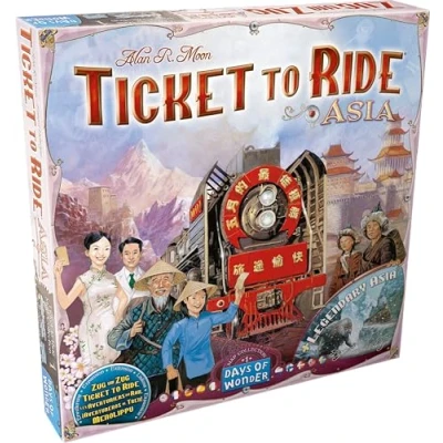 Abbildung von Ticket to Ride Map Collection #1 Asia