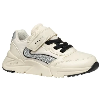 Abbildung von Geox Loftus Sneaker low für Kinder, Größe: 30, Weiß Schuhe
