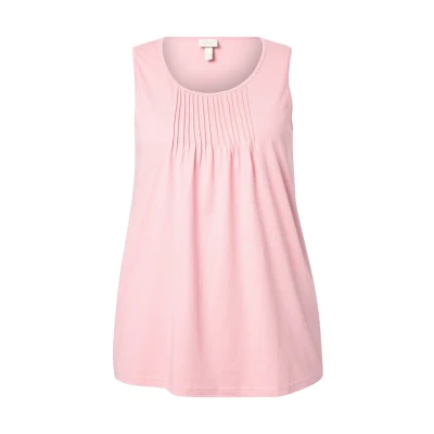 Abbildung von Ulla Popken Nachtwäsche Shirt, Damen, Größe: 42/44, Delicate pink