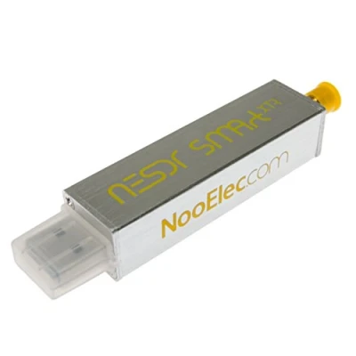 Abbildung von NooElec NESDR SMArt XTR SDR Premium RTL mit erweitertem Abstimmbereich, Aluminiumgehäuse, 0,5PPM TCXO, SMA Input. RTL2832U &amp; E4000 basierte Software Defined Radio