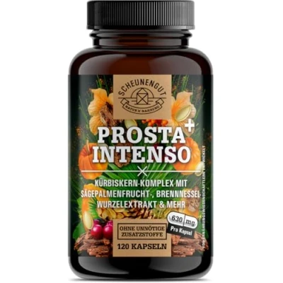 Abbildung von Scheunengut® PROSTA INTENSO+ mit Kürbiskern &amp; Sägepalme 120 St