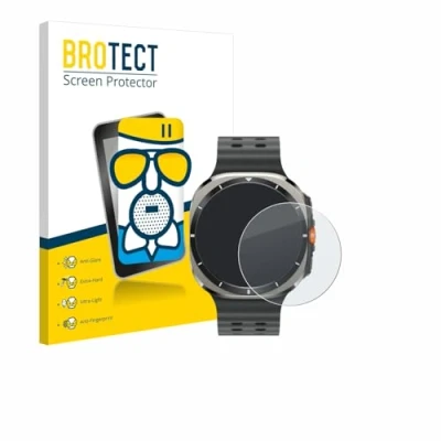 Abbildung von BROTECT Entspiegelungs Schutzglas für Samsung Galaxy Watch Ultra (47 mm) Schutz Folie Panzerfolie Glas Matt [Extrem Kratzfest 9H, Anti Reflex]