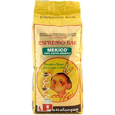 Abbildung von KAFFEE PASSALACQUA MEKICO ESPRESSO BAR PACK 1Kg KAFFEEBOHNEN