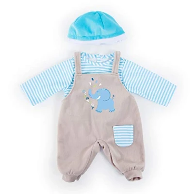 Abbildung von Bayer Puppenkleidung Obert/Latzh. Elefant (Set, 3 tlg)