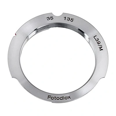 Abbildung von Fotodiox Lens Mount Adapter Compatible with M39/L39 (35/135mm Frame Line) Lenses on Leica M Cameras