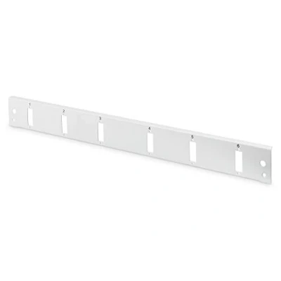 Abbildung von DIGITUS LWL Spleißbox Frontblende Glasfaser Patch Panel 6x SC DX 19 Zoll 1HE Schnellverschluss