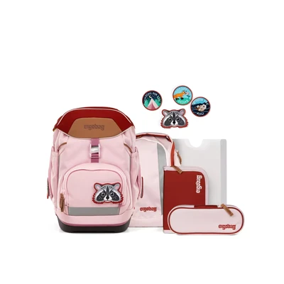 Abbildung von ergobag Pack Set ergonomischer Schulranzen Flexibel 6 teilig 1. Klasse Grundschule für Mädchen und Jungen