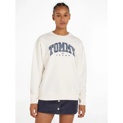 Abbildung von Tommy Jeans Sweatshirt &quot;TJW RLX PREP EXPLORER 1 CREW EXT&quot;, mit Logoschriftzug