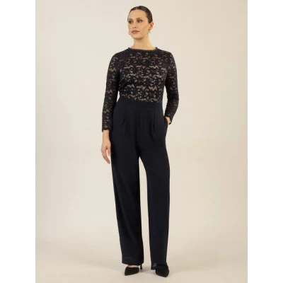 Abbildung von Apart Overall Jumpsuit, Damen, Größe: 42, Nachtblau nude
